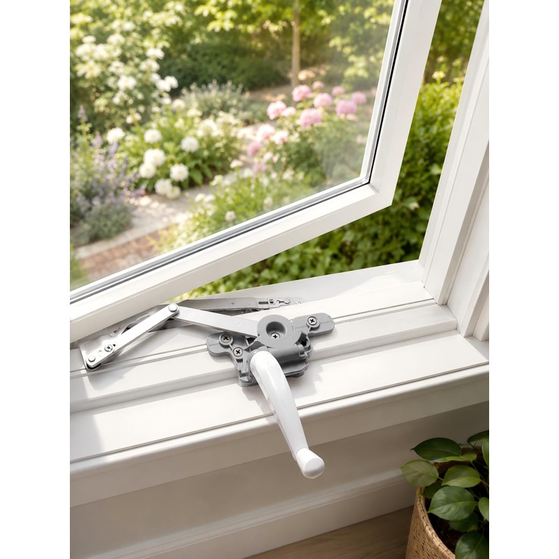 Ruigrit Casement Window Operator Split Arm, Non-Handed Compatible with Andersen