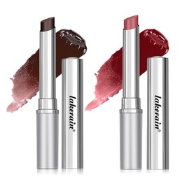 SHEEYOON Honey Lipstick Tinted Lip balm, Hydrating Nourishing Sheer Formula Lipstick, Natural Glossy Finish (1 PC BLACK + 1 PC PINK)