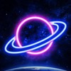 Planet Neon Sign LED Neon Light Sign Decor Bedroom Nursery