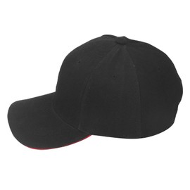 Adjustable EMF Blocking Cap, Adult Size Radiation WiFiShielding Protection Hat, Unisex Black Baseball Cap