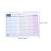 DOITOOL Fsc Certified Paper Wall Calendar with Spiral Binding Monthly