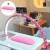 FFKJDM Half Moon Light for Nail Desk - 29-inch LED
