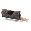 AQUA KT Reptile Tree Trunk Hideout Hollow Log Sleeping Cave