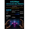 Wifi 7 BE6500 6500Mbps Desktop PC Flash Drive, ElecMoga USB