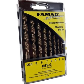 FAMAG 1002.408 Formwork Drill Bit HSS 400 x 08 mm