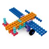 POPULAR PLAYTHINGS Jumbo Playstix Set Construction Toy Building Blocks 80