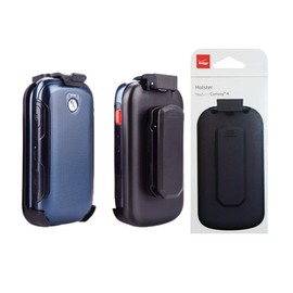 Verizon Wireless Case Compatible With Convoy 4 (B690), Swivel Belt Clip Holster - Black