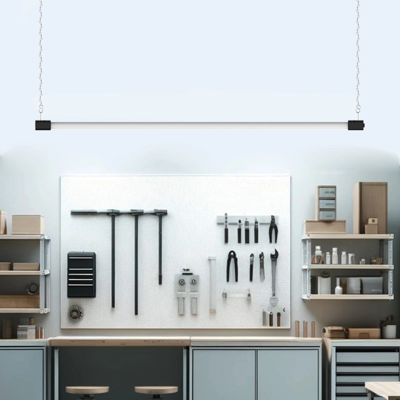 DYMOND 4 FT LED Shop Light Linkable 40W 5000K Daylight