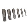6Pcs NPT Pipe Tap Set Thread HSS for Plumber Industrial