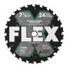 FLEX 7-1/4-Inch 24T Carbide Rough Cut Wood Circular Saw Blade