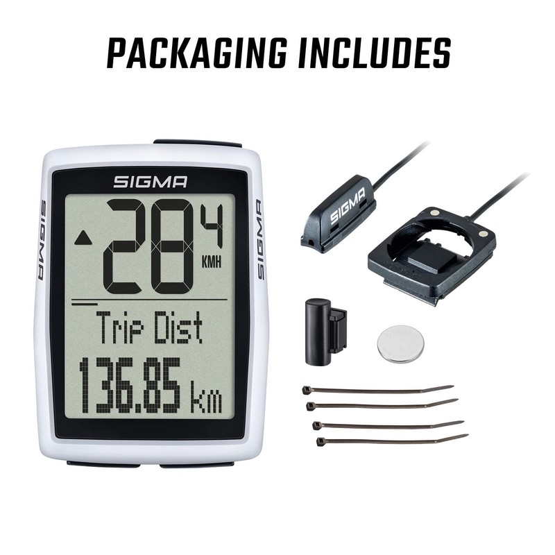SIGMA Bike Computer BC 12.0 WR Wired - Bike Speedometer