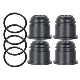 Labwork - Espaciador de boquilla para inyector de combustible, 8 piezas de repuesto para Toyota 2.4 2.7 9056110018 w juntas tóricas de 4 Cyl