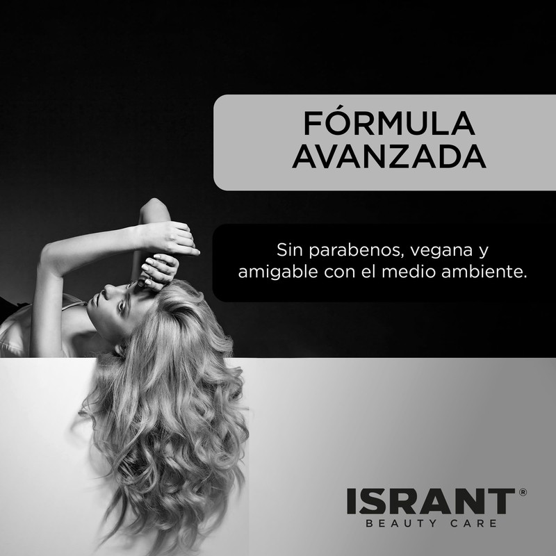 ISRANT | Shampoo sin Sulfatos y Parabenos - Shampoo de