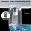 Stainless Steel Sink Strainer with Basket, Sink Plug Strainer, Sink