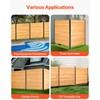 VEVOR Wood Privacy Fence, 38" W x 42" L, 2