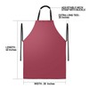 Vammcht Waterproof Apron with Comfortable Adjustable Bib, Rubber Vinyl Dishwasher