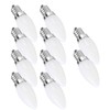 10pcs E12 LED Bulb 1.5W Warm White Lamp for Chandelier