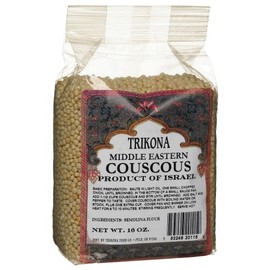 Trikona, Couscous Israeli, 16 oz