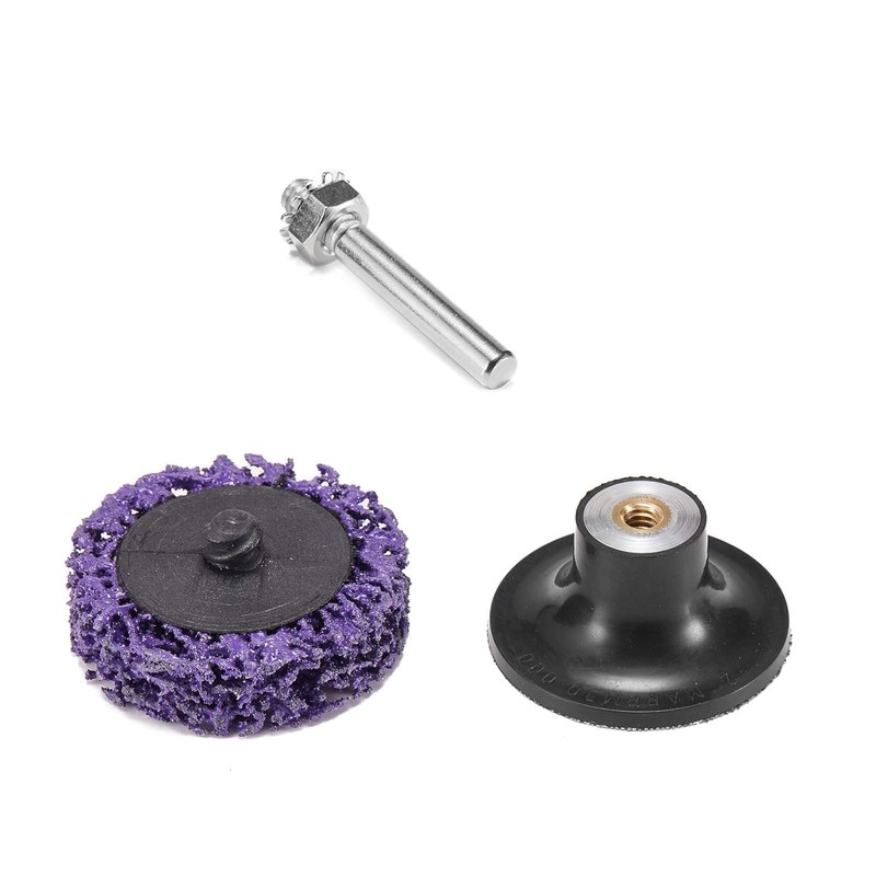 LAIWOO CSD Sanding Disc, Purple Cleaning Disc Set, Coarse Cleaning