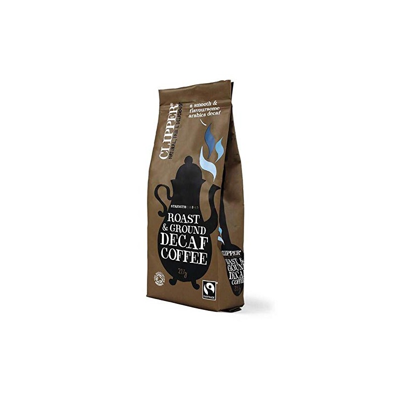 Clipper Roast & Ground Coffee - Original Decaffeinated 227g (Pack