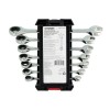 Husky Ratcheting Combination Wrenches MM HRW7PCMMN Fixed Ratcheting 7-Piece Set