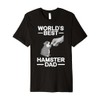 Funny Hamster Design For Men Dad Father Dwarf Hamster Lover
