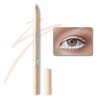 Kaely Nude Pencil Eyeliner,Sharpenable Multi-Use Gel Eyeliner Pencil,Waterproof Smudge proof