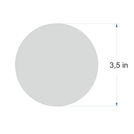 Great Smoky Mountains National Park Sticker Vinyl Black Round | Wilderness Nature Outdoors Hiking Camping Travel Adventure Gift Stickers Waterproof RV Trailer Car Luggage Decal