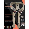 New Improved SHIHAN Top Gym Sure Grip 'SUEDE-LEATHER' Original -Weight