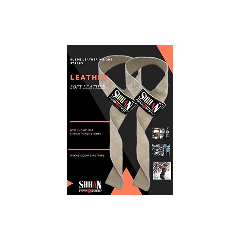 New Improved SHIHAN Top Gym Sure Grip 'SUEDE-LEATHER' Original -Weight