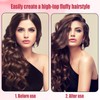 2pcs Wind Shaping Styling Combs for Curly Fluffy Bangs, 6-Tooth