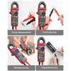 Digital Clamp Meter, Multimeter TRMS 6000 Counts Amp Volt Meter