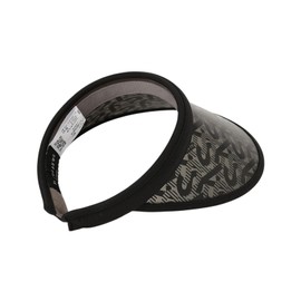 St Andrews 042-5187554 Women's Clip Visor (UV Protection) / Golf Hat, 010_black, Free size