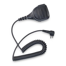 Flylin Remote Speaker Microphone, Portable Speaker Mic with 3.5mm Audio Jack and Swivel Clip, PMMN4013A 2 Pin Shoulder Mic Compatible for TC600/GP3188/GP88S/GP2000