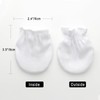 DRESHOW Newborn Baby Mittens Toddler Gloves No Scratches Mittens Cotton