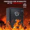 Garvee Fireproof Waterproof Safe Box, 2 Cubic Feet Extra Large
