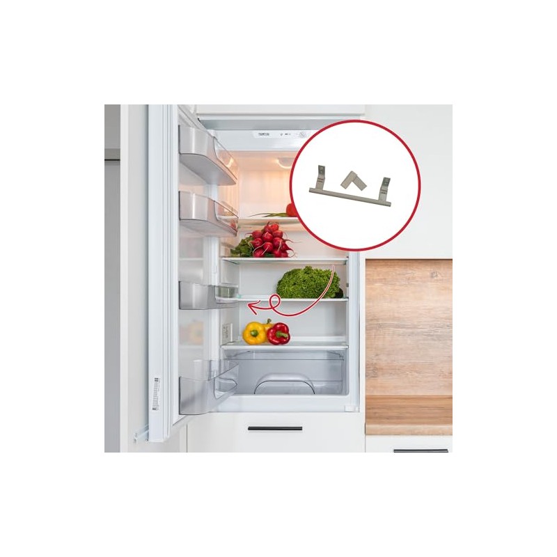 Liebherr 7432602 Fridge Freezer Door Handle 244 mm Hole Spacing