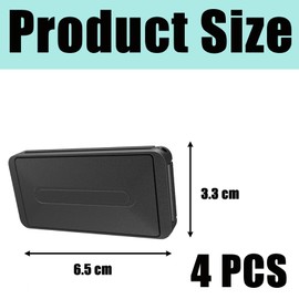 4 PCS Seat Belt Clip Seat Belt Adjuster Stopper Strap Buckle Shoulder Neck Strap Car Seat Kids Shoulder Relax Neck Comfort Supports Seat Belt Holder Lock Car Seat Belt Clips Adjuster(Black)