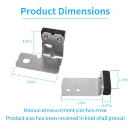 NEXUJNYSEN 983-04525 983-04511 Deck Brake Assemblies Compatible with MTD Craftsman CUB Cadet 46" Deck Lawn Mower, Fits LTX-1040, LTX-1042, LTX-1045, LTX-1046M Replaces 683-04511 783-04511 783-04525