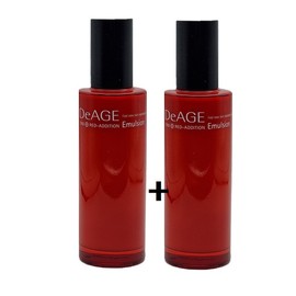 Charmzone Deage Red Edition Emulsion 100ml x2 Charmzone Women’s Basic Emulsion / 참존 디에이지 레드 에디션 에멀전 100ml x2개 참존여성기초에멀전
