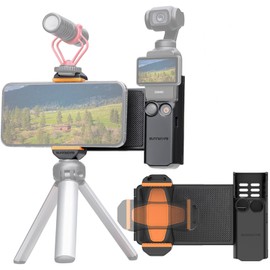 Taoricup Accessory for DJI Osmo Pocket 3 Extended Holder Osmo Pocket 3 Smartphone Mount Pocket 3 Extension Adapter for DJI Pocket 3