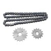 420 18T Front Engine Sprocket 420 60 Links Chain 14T