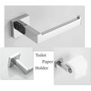 SHUNLI Chrome Bathroom Accessories Set - Hand Towel Rail Toilet