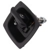 T Handle Door Latch 4x6mm Hole Spacing Zinc Alloy Folding