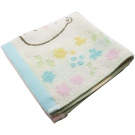 Marushin 6575006400 Hand Towel, Sumikko Gurashi, Handkerchief, Character Cotton, Available in 3 Sizes, Flower Corner