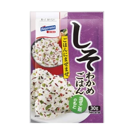 Hagoromo Wakame Mixed Rice, Perilla, 1.1 oz (30 g) (5801 mm) x 4 Packs