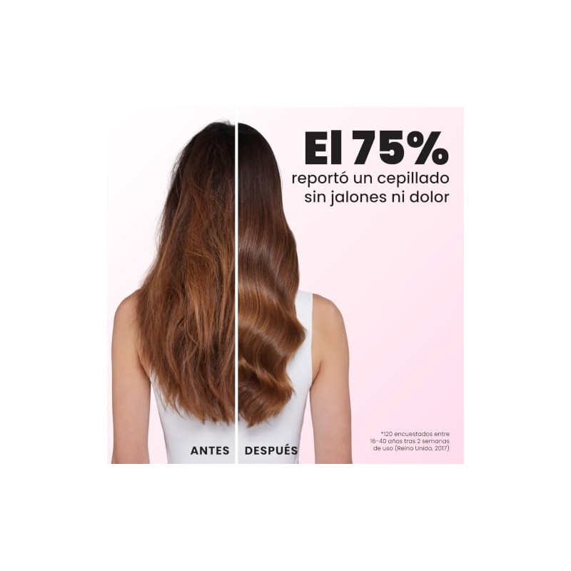 Tangle Teezer Ultimate Detangler Brush, Straight to Wavy, Millennial Pink