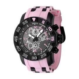 Invicta Racing Men 48mm Stainless Steel Black Black dial VD55 Quartz