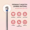 PANA 3/32" Carbide Cuticle Nail Drill Bit for Cuticle Cleaning,