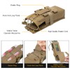 IDOGEAR Tactical Molle Radio Pouch Radio Case Holder for Vest